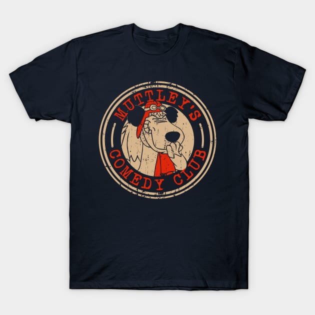 Muttley's Comedy Club T-Shirt by Lucky Trunk Creations